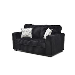 Teddy Loveseat - BLACK