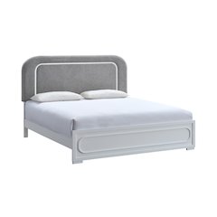 Glory Furniture Milan Queen Bed, White