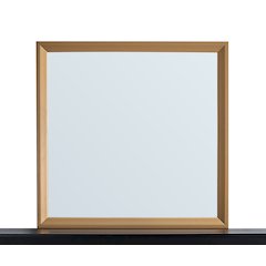 Glory Furniture Kramer Mirror, Black/Gold