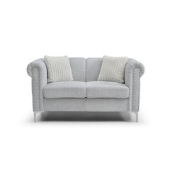 Glory Furniture Sammy Loveseat, Gray Color