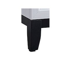 Contemporary Glasgow Nightstand , White