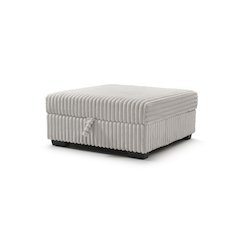 Teddy Ottoman - IVORY