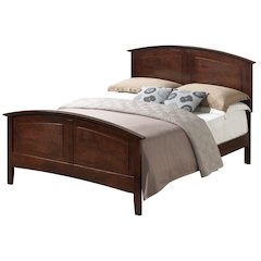 Glory Furniture Hammond Full Bed in Cappuccino Color