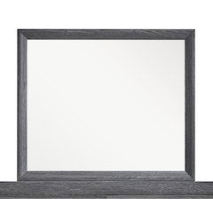 Glory Furniture Rustica Mirror, Gray Color