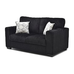 Teddy Loveseat - BLACK