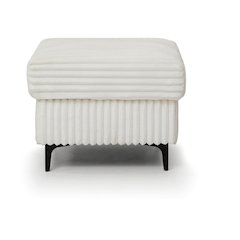 Houston Ottoman White