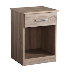 Glory Furniture Lindsey RTA Nightstand , Sandle Wood