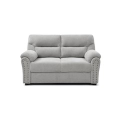 Contemporary Hamilton Love Seat Gray
