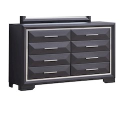 Glory Furniture Liverpool Dresser in Black Color
