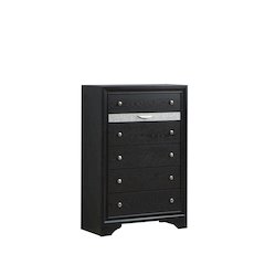 Glory Furniture Madrid Chest in Black Color