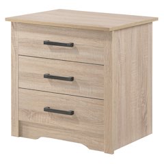 Glory Furniture Hudson Nightstand in Sandle Wood Color
