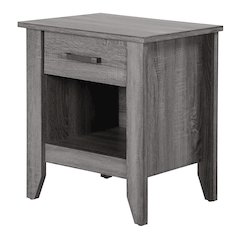 Glory Furniture Lennox Nightstand in Gray Color
