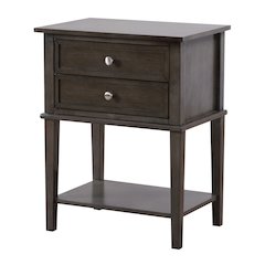 Glory Furniture Newton Nightstand in Gray Color