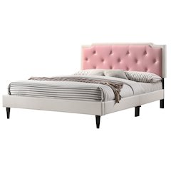 Glory Furniture Deb Full Bed in White Color