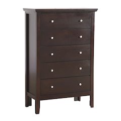 Glory Furniture Primo Chest in Espresso Color