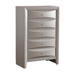 Glory Furniture Marilla Chest in Champagne Color
