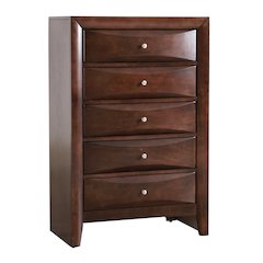 Glory Furniture Marilla Chest in Cappuccino Color