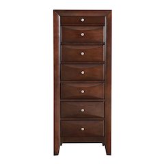 Glory Furniture Marilla Lingerie Chest in Cappuccino Color