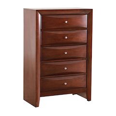 Glory Furniture Marilla Chest in Cherry Color