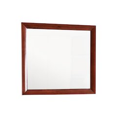Glory Furniture Marilla Mirror in Cherry Color