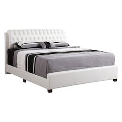 Glory Furniture Marilla King Bed in White Color