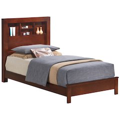 Glory Furniture Burlington Twin Bed in Cherry Color
