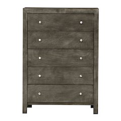 Glory Furniture Burlington Chest in Gray Color