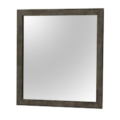 Glory Furniture Burlington Mirror in Gray Color