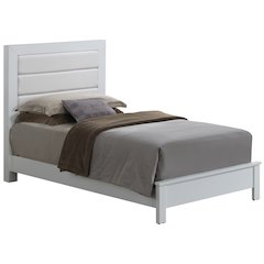 Glory Furniture Burlington   Twin Bed, White