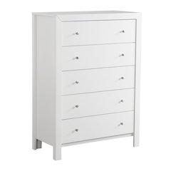 Glory Furniture Burlington Chest in White Color
