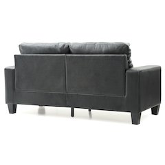 Glory Furniture Newbury Sofa in Black Color