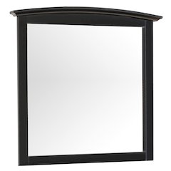 Glory Furniture Hammond Mirror in Black Color