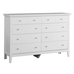 Glory Furniture Hammond Dresser in White Color