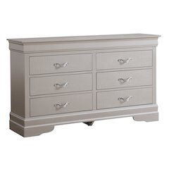 Glory Furniture Lorana Dresser in Champagne Color