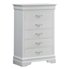 Glory Furniture Lorana Chest in White Color