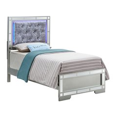 Glory Furniture Madison Twin Bed in Champagne Color