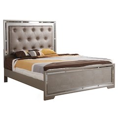 Glory Furniture Alana Queen Bed in Champagne Color