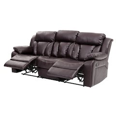 Glory Furniture Daria Reclining Sofa in Dark Brown Color