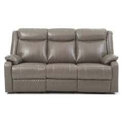 Glory Furniture Ward Reclining Sofa in Gray Color