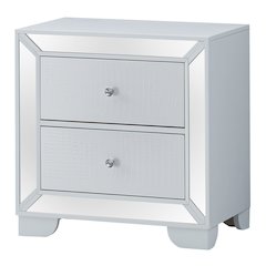 Glory Furniture Hollywood_Hills Nightstand in White Color
