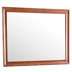 Glory Furniture LaVita Mirror in Oak Color