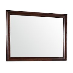 Glory Furniture LaVita Mirror in Cappuccino Color