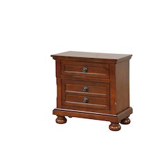 Glory Furniture Meade Nightstand in Cherry Color