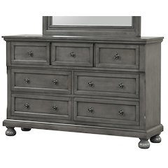 Glory Furniture Meade Dresser in Gray Color