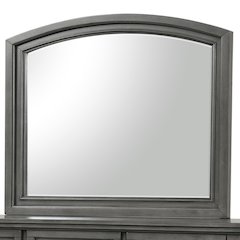 Glory Furniture Meade Mirror in Gray Color