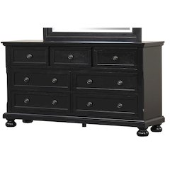 Glory Furniture Meade Dresser in Black Color