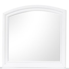 Glory Furniture Meade Mirror in White Color