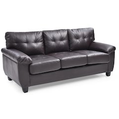 Glory Furniture Gallant Sofa in Cappuccino Color