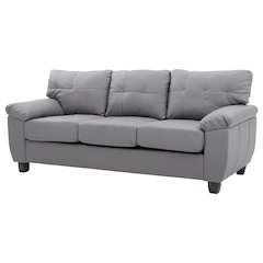Glory Furniture Gallant Sofa in Gray Color