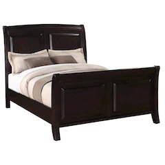 Glory Furniture Ashford Queen Bed in Cappuccino Color